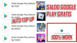 SALDO GOOGLE PLAY GRATIS!! CARA CEPAT DAPAT SALDO PLAY AUTO TOP UP GAME 100% WORK screenshot 5