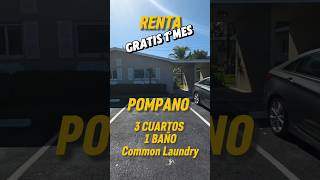 3201 #D Pompano Beach, FL 33064 #renta #rent