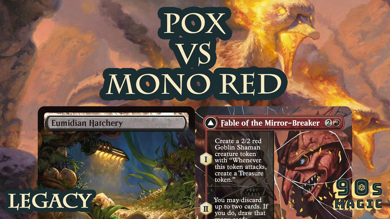 Hogaak Pox против Mono Red Stompy [MTG Legacy]