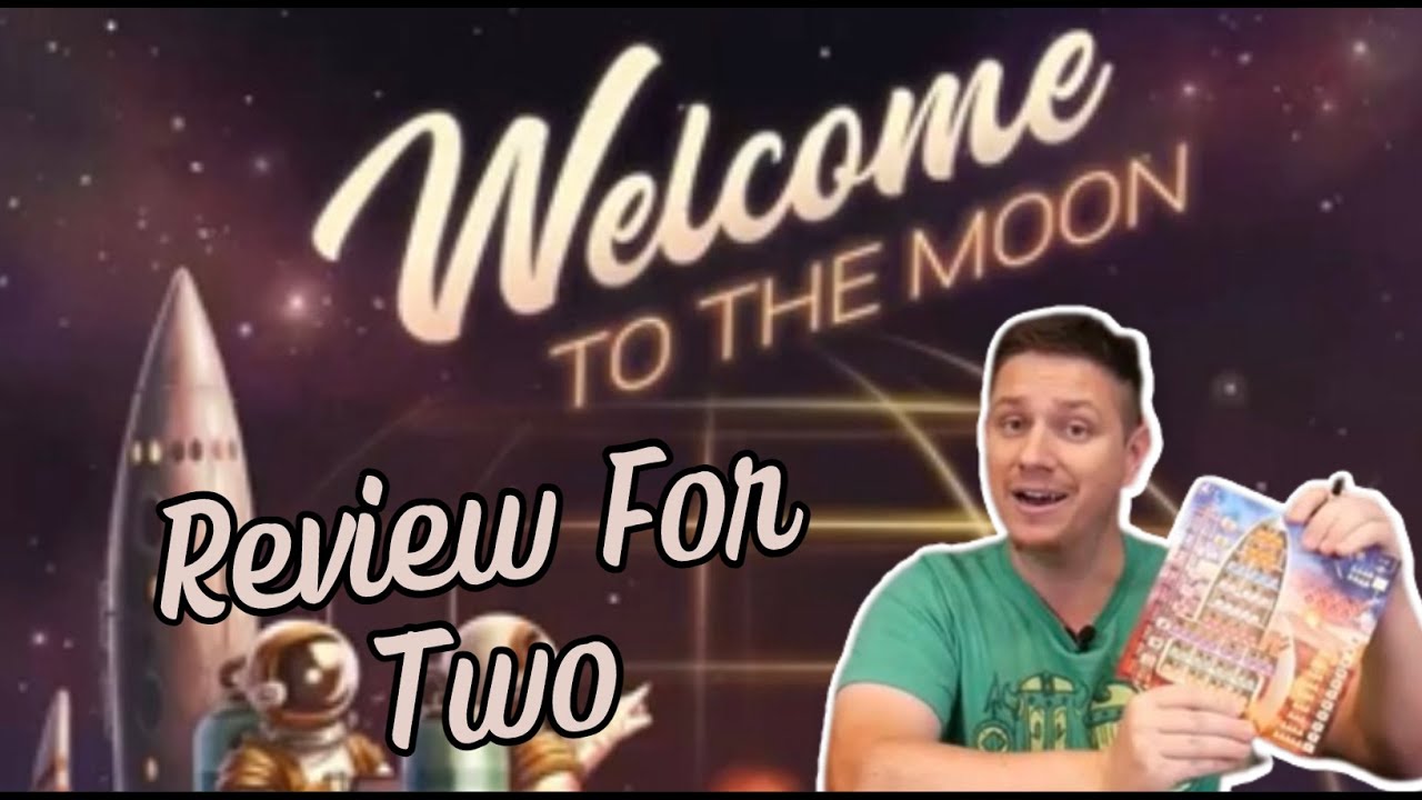 LudoVox - Welcome to the Moon : Le Roll & Write qui vous lance sur orbite