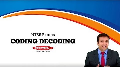 NTSE Exams | Coding Decoding