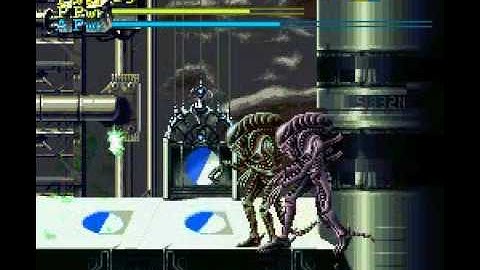 Alien vs Predator (snes) Part 5: Aliens taking over NASA at Vega 4.