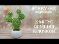 Кактус Опунция крючком (авторский МК Светланы Кононенко)