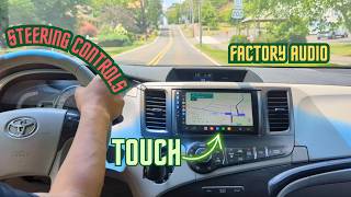 Modernize Your 2010-2014 Toyota Sienna with 9" Touchscreen CarPlay & Android Auto screenshot 2