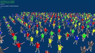 512 Animated Characters in DirectX 12 with EnTT (Doubled Performance)