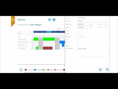 Portail de gestion des absences