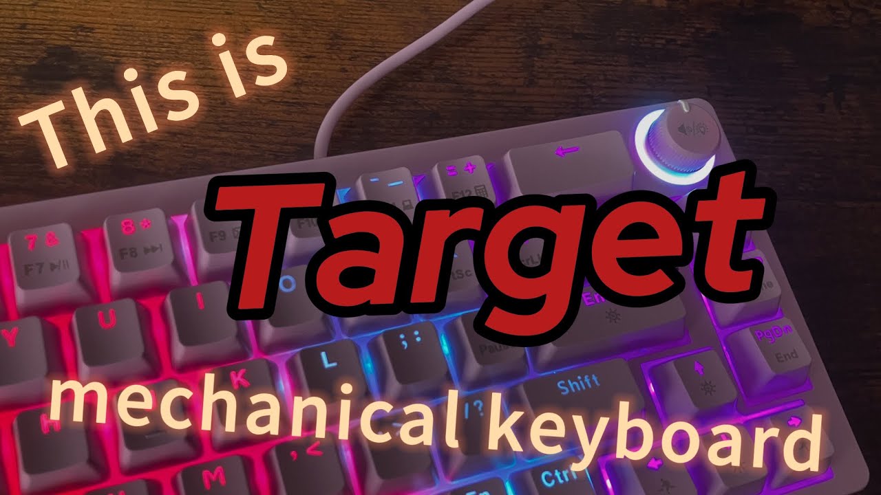 Machine Keyboard Target This is the Target Mechanical Keyboard Everyone Talks About - YouTube