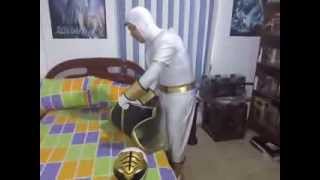 UNBOXING : White Ranger Aniki Cosplay