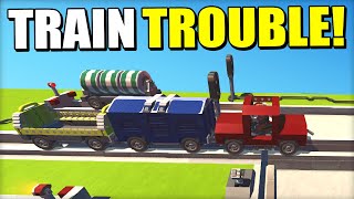 This Train Challenge is the Coolest Puzzle I've Ever Tried in Scrap Mechanic!