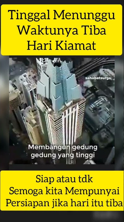 STORY WA ISLAMI, Tanda Hari Kiamat #shorts #youtuberpemula #storywaislami