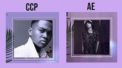 AE vs CCP // Recreating an AE edit