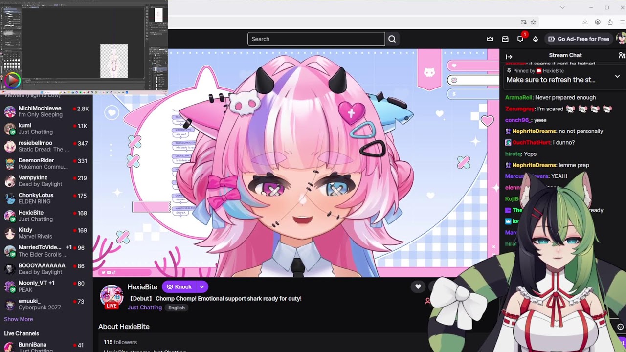 [Offical Watchalong] Perkfect Corp Debuting  → 🖤 @killianghost💚