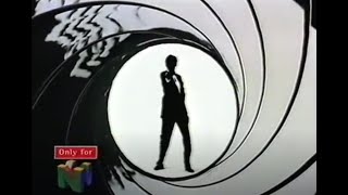 007 Goldeneye on the Nintendo 64 Commercial