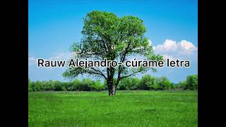 Rauw Alejandro- cúrame (Spanish and English lyrics/letra)