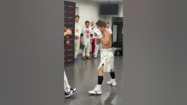 【井上尚弥VSキム イェジュン】 試合直前舞台裏 #井上尚哉 #naoyainoue #monster #ボクシング #boxing