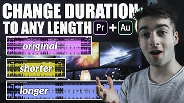 Change The Duration of Your Music To Any Length | Premiere Pro 2021