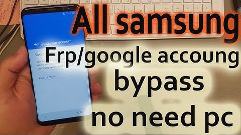 All samsung "Bypass  Google Account" Unlock FRP Android 8.0/7.0 without pc 100% easy way