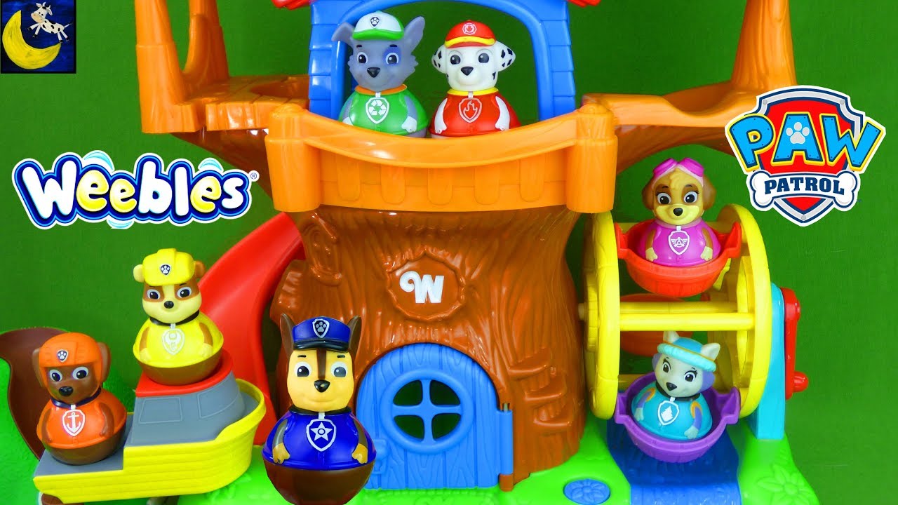 weeble wobble tree house