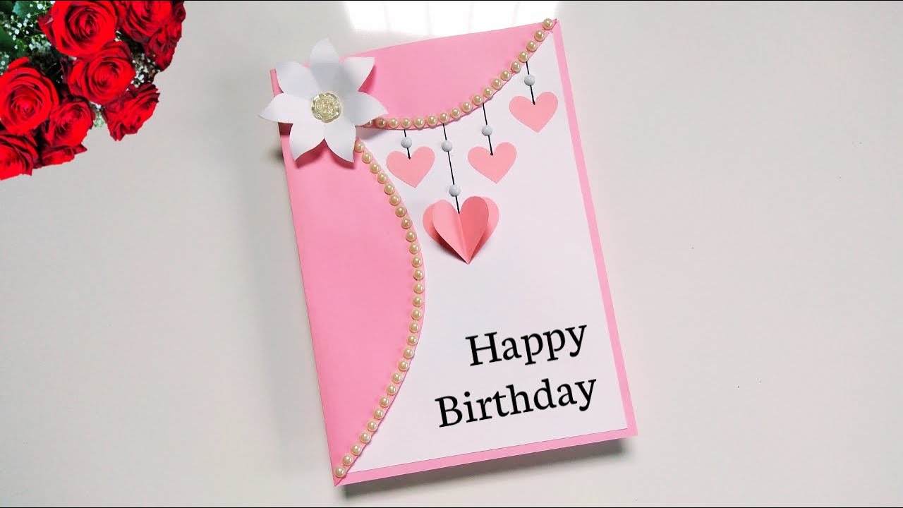 Handmade birthday card for best friend | Birthday greeting card ...