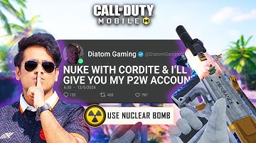 Fastest Legendary Ranked Cordite - Zero G - NUKE ☢️! FREE P2W Account!