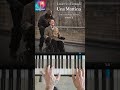 EINAUDI UNA MATTINA, PART 3, Intermediate PIANO Tutorial.
