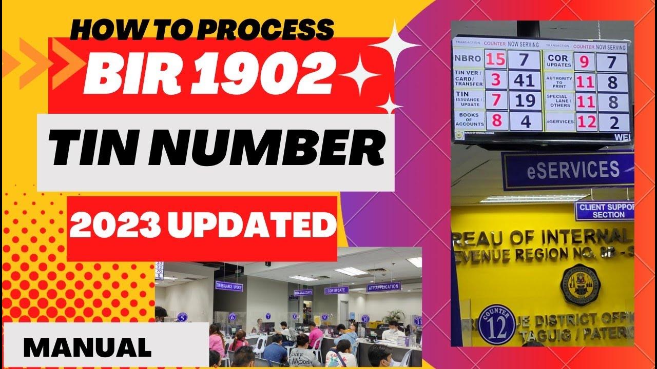 How to file tin number manual application 2023 update dahil nag eerror