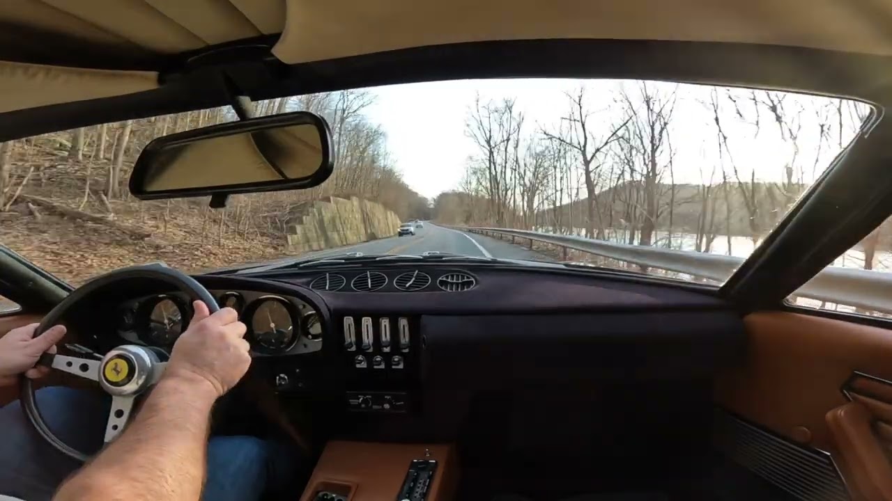 1973 Ferrari Daytona test drive!