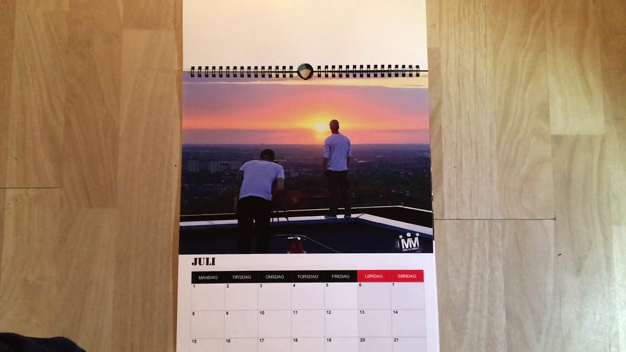 Rooftops kalender 2019