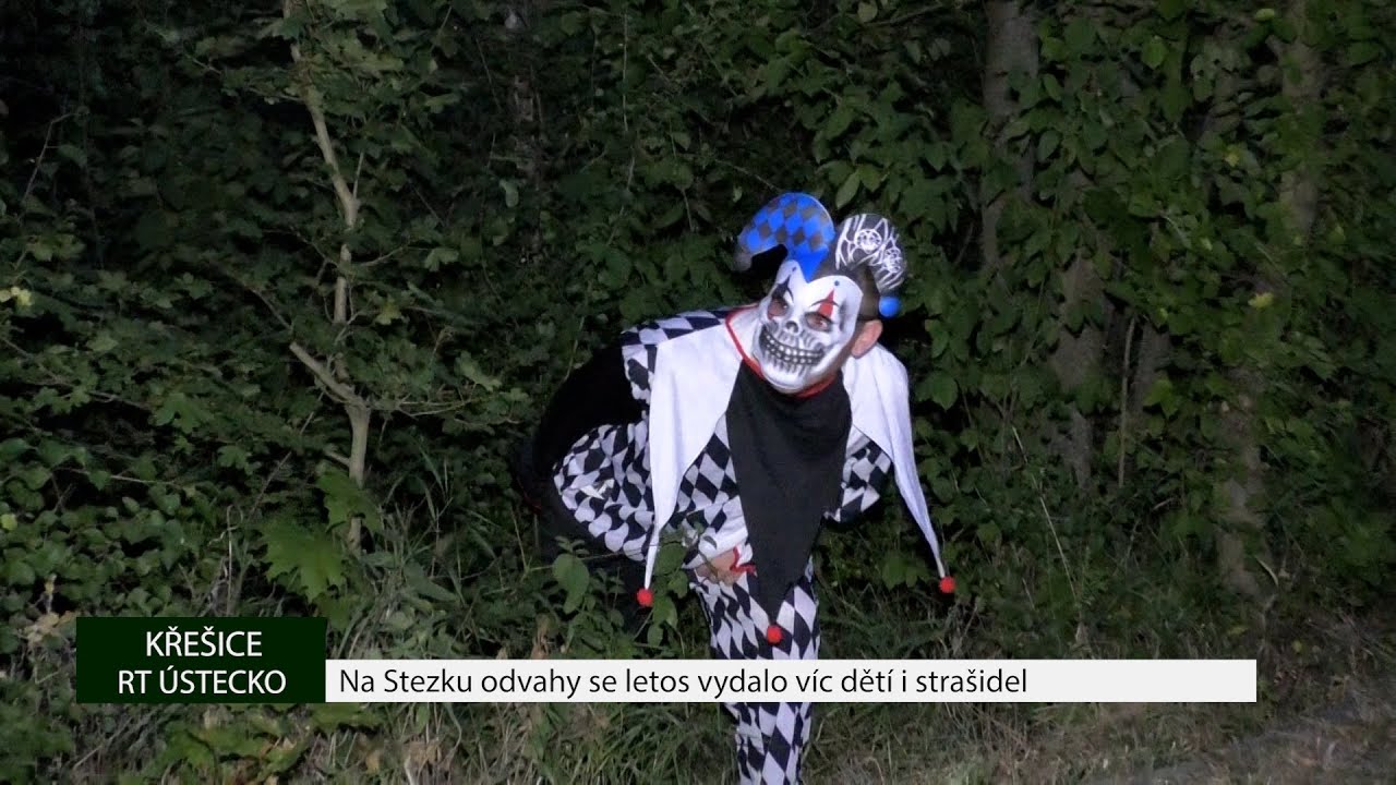 KŘEŠICE: Na Stezku odvahy se letos vydalo víc dětí i strašidel