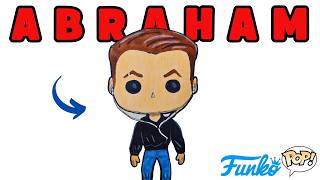 Como DIBUJAR a ABRAHAM Funko Pop Youtuber de Roblox