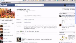 How to share Freedom Family Harvest Fest on facebook