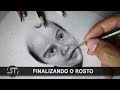 Desenhando com materiais simples - Finalizando o rosto