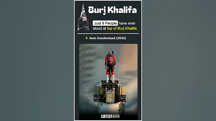 Only 8 People Have Touched Burj Khalifa’s top #dubai #burjkhalifa #TomCruise #mrbeast