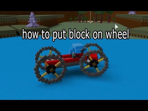 How to make Custom Wheels ROBLOX Build A Boat For 