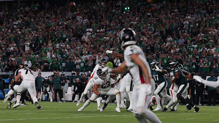 Kirk Cousins Leads Atlanta Falcons' Game-Winning Drive Against Philadelphia Eagles