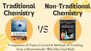 Traditional vs NonTraditional Chemistry Courses | Comparing Topics and Teaching Methods