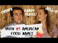 IRISH VS AMERICAN | FOOD NAMES WE SAY DIFFERENTLY