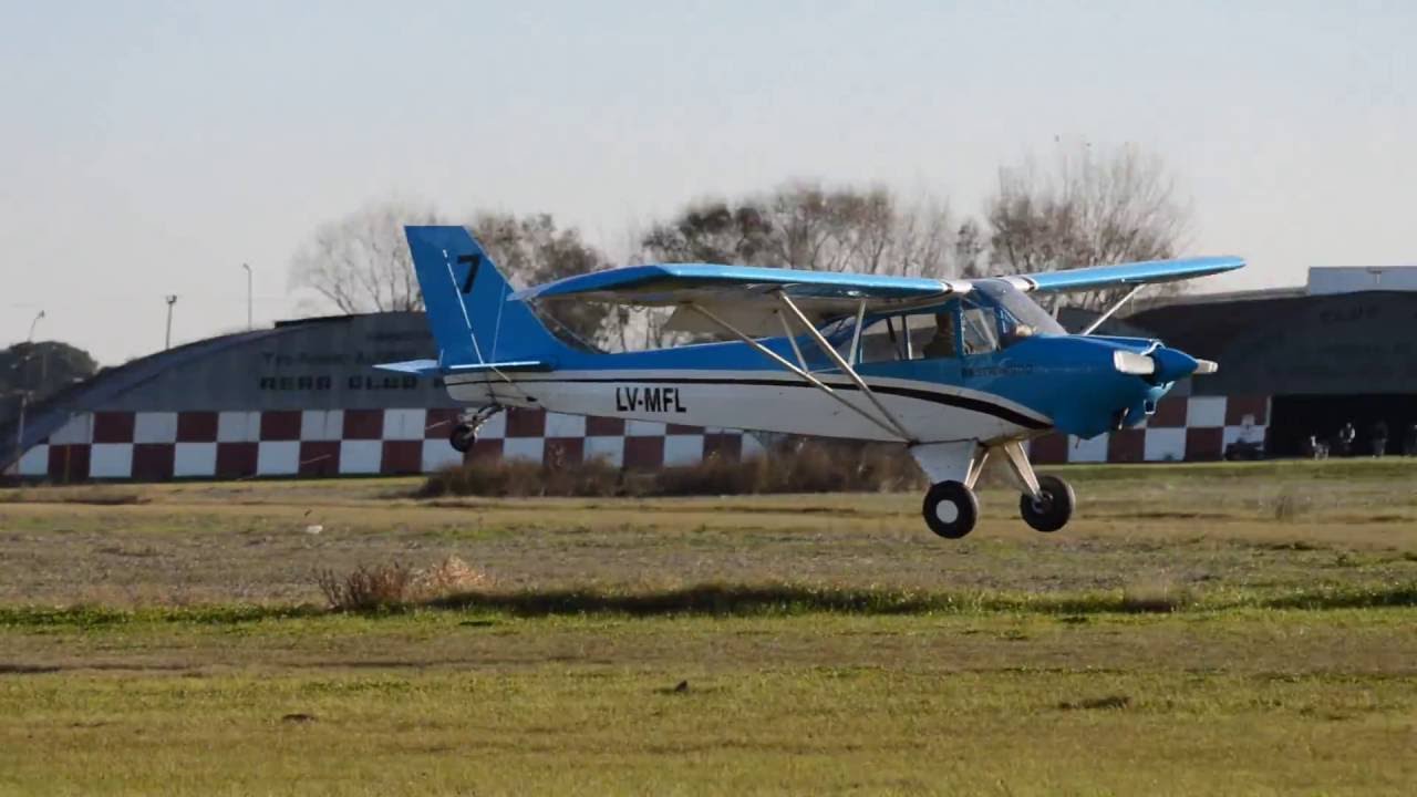 Aero Boero 180 LV-MFL remolcando al planeador ASK 18 AR LV-ELC 12-06-2016
