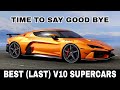 Top 5 Supercars with V10 Engines: Last Models Still On Sale Today
