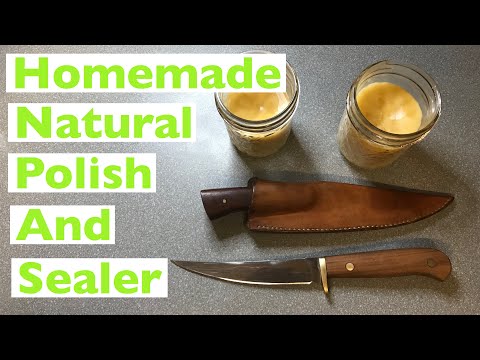 Homemade Waterproofing, Homemade polish, Homemade leather treatment. Beeswax linseed turpentine.