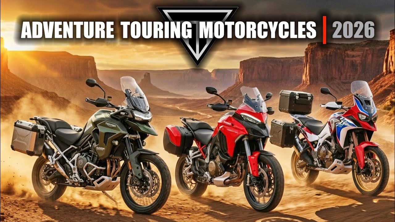 Лучшие новые мотоциклы для приключенческого туризма 2026 года
