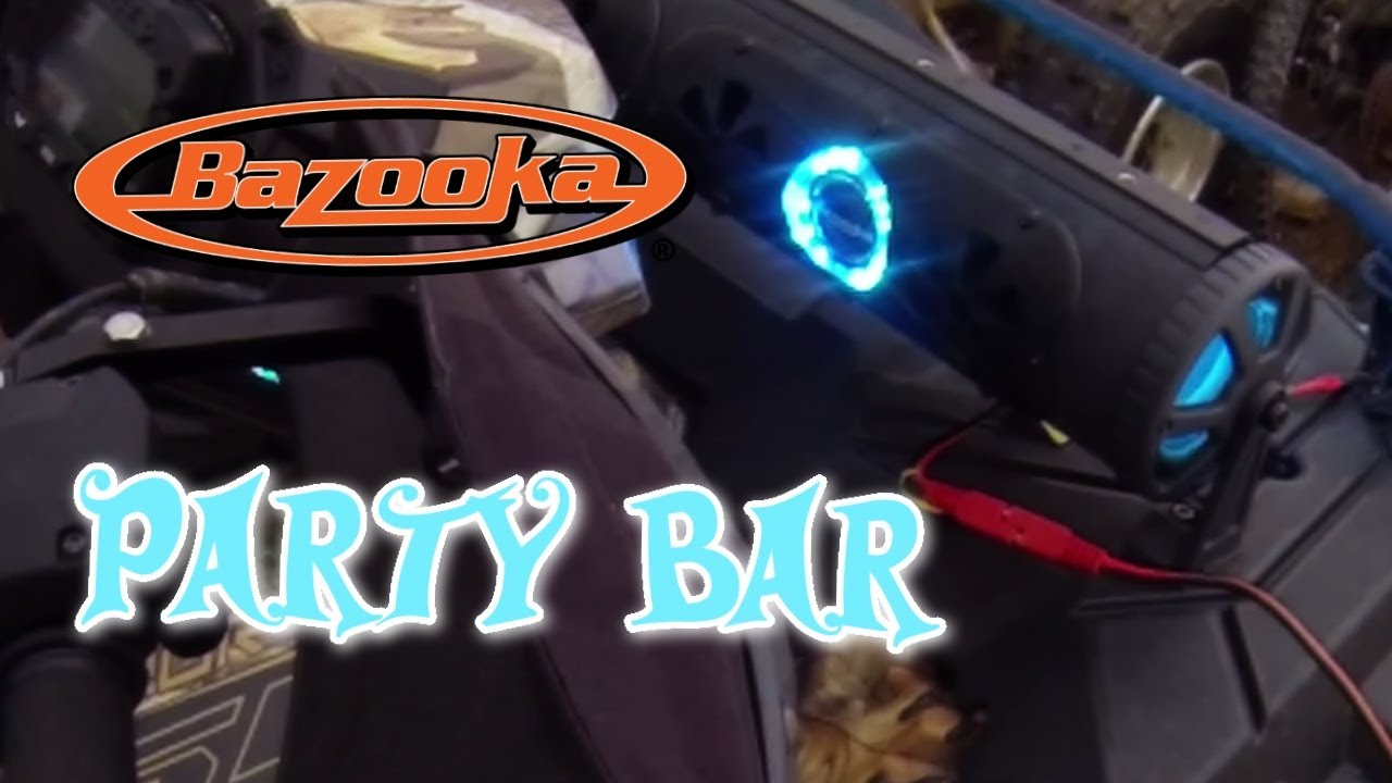 bazooka sound bar atv