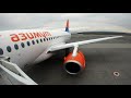 Azimuth Sukhoi Superjet from Bryansk to Mineralnye Vody (Russia) 4K