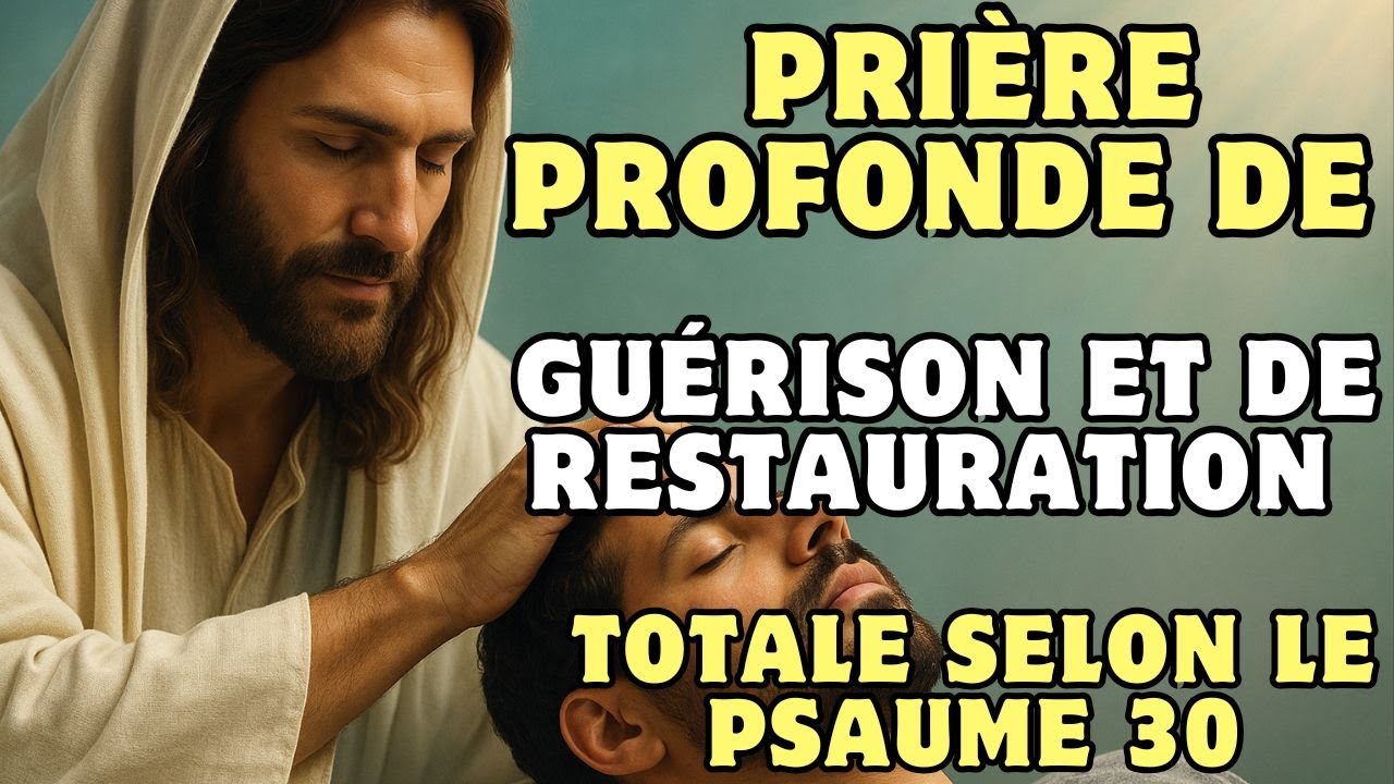 Prière profonde de guérison et de restauration totale selon le Psaume 30