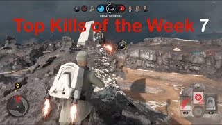 Star Wars Battlefront - Top Kills of the Week 7 | Crazy Dengar Multi-Kill