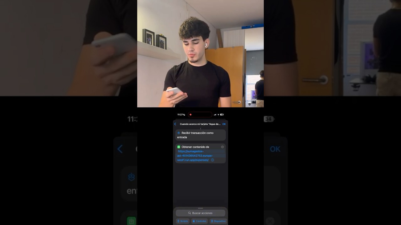 Controla tus gastos desde tu iPhone | Automatiza con Atajos y Webhooks