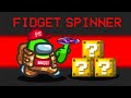 LUCKY BLOCK Fidget Spinner in Among Us Mods