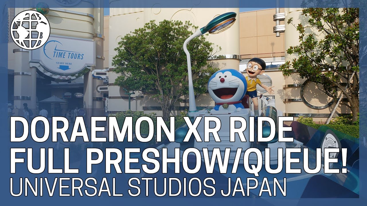 STAND BY ME Doraemon 2 XR Ride Full Preshow & Queue Tour Universal