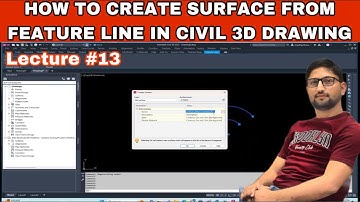 How to create Surface from Feature line in Civil 3D #surface #featureline #civil3d #learning #class