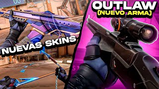 ASÍ ES EL NUEVO ARMA DE VALORANT OUTLAW Y EL MEJOR PACK DE SKINS | Heretics Mixwell